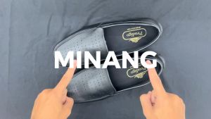 Prodigo * Sepatu Pria Minang Black | Sepatu Formal | Casual | Sepatu Slip On | Terbaru