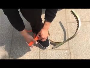 Foot Buckle Tree Climbing Tool for Tree Climbing Specialized Tool for Picking Coconut Trees Tree Grabbing Iron Shoes Aerial Work and Pole Climbing Tool
