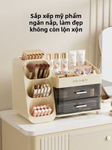 YIXUAN | Tổng Hợp Mỹ Phẩm Dung Lượng Lớn Sang Trọng Đựng Cọ Trang Điểm