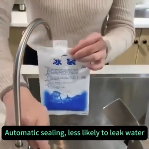 ถูกที่สุด แพ็ค50ชิ้น/100ชิ้น Ice Pack เจลเก็บความเย็นแบบถุง ถุงน้ำแข็ง ไอซ์แพค น้ำแข็งเทียม เจลน้ำแข็ง ไอซ์เจลเก็บความเย็น เย็นนานๆ รุ่นหนา