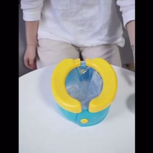 Potty Folding Toilet Carry Uniral Portable Child Baby Travel Toilet Girl Boy Mainan Bayi Tandas Bilik Air kanak Car seat GIRL BOY