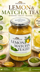 Hanwon Lemon & Matcha Tea 1kg