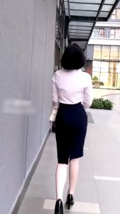 Chân Váy Bút Chì Váy Công Sở Kiểu Dáng Thanh Lịch Ôm Body Có Túi Tiện Dụng Không Rơi Điện Thoại TQ Fashion 97-98