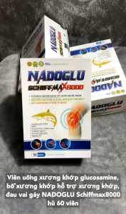 Nadoglu Schiff Max X8000 – Viên Uống Hỗ Trợ Thoái Hóa Khớp Tái Tạo Sụn Khớp Bổ Sung Collagen II