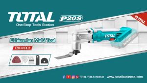 รุ่นใหม่อัพเกรด!! TOTAL เครื่อง ตัด ขัด อเนกประสงค์ ไร้สาย 20 โวลท์ รุ่น TMLI2022 (อัพเกรด TMLI2001)