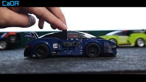 CaDA Supersonic Star Sports Cars Brick DIY 1:32 Scale Vehicles Set C55053W