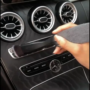 SharkWax Premium 2 In 1 Car Interior Detailing Soft Brush Dual Headed Air Conditioner Crevices Car