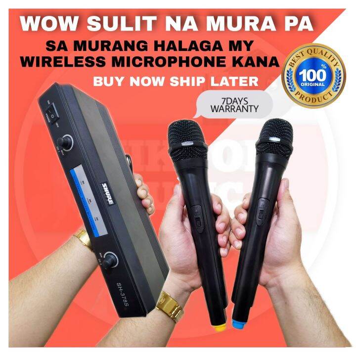 Wireless Microphone Wireless Microphone Shure SH 378S Professional