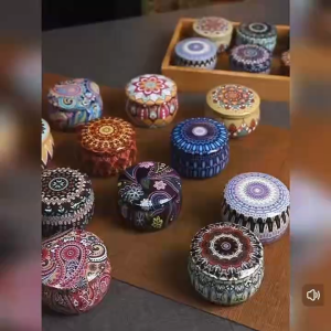 Bekas Kerongsang Bekas Pin Tudung Kotak Kerongsang Kotak Pin Tudung Empty Tin Metal Tin Kotak Besi Jewelry Container