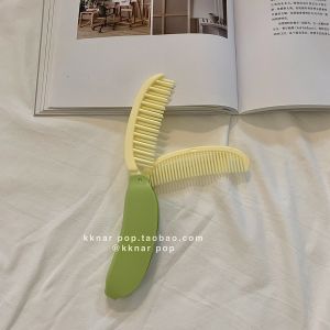 Khnar Dụng Cụ Làm Đẹp Cầm Tay Kẹp Tóc Gấp Hình Chuối Ins Phong Cách Đơn Giản Dễ Thương Dụng Cụ Làm Đẹp Cho Phụ Nữ Nhỏ Gọn