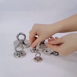 Nam châm siêu mạnh dùng làm móc treo cứu hộ đa năng đường kính D16 D20 D25 D32 D36 D42 D48mm tùy chọn
