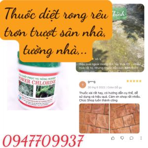 Chất Tẩy Mạnh Rong Rêu Trên Nền Xi Măng Sân Tường Cây Trồng Bám Rong Rêu Và Xát Khuẩn Chuồng Trại Hiệu Quả An Toàn [ảnh thât hàng chính Hiệu]