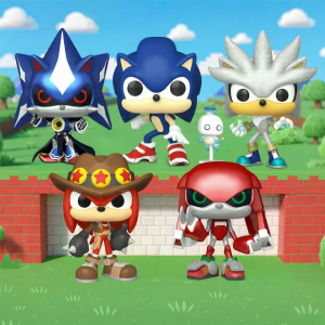Funko | Sonic The Hedgehog Knuckles & Silver Figures