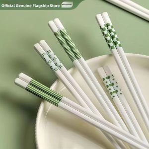 Antibacterial Moldproof Drop Resistant Slip Resistant Individual Use Ceramic Chopsticks