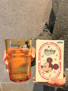Heat Resistant High Borosilicate Glass Cup for Milk Beer Juice Gift