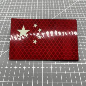 Reflective Tactical Patriotic Flag Magic Tape Chapter Backpack Shoulder Patch for Outdoor Sports Bag Accessories Male Female