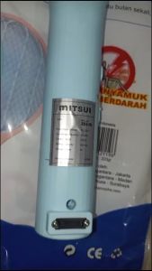Raket nyamuk MITSUI MRN 65 Zeus RECHARGEABLE