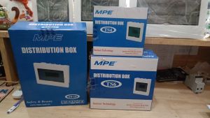 Tủ nhựa âm tường series TS chứa MCB từ 4-24 cực