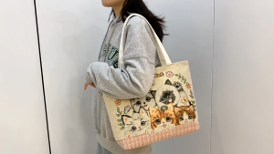 TÚI VẢI CANVAS THÊU 2 MẶT NHIỀU HOẠ TIẾT – NHẸ NHÀNG TINH TẾ ĐẬM CHẤT RIÊNG LX423