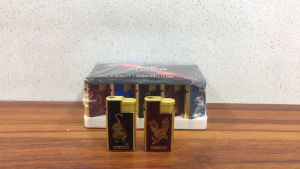 NYC KL669 Torch Metal Jet Lighter Adjustable Flame Refillable Gas Lighter 1BOX 25PCS