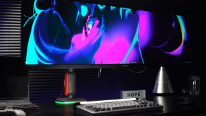 ASUS TUF Gaming VG32VQM5B Gaming Monitor - 31.5-inch with Free H100 White