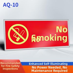 Self-Luminous Safety Exit Sign