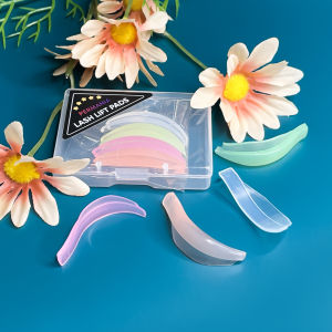 PERMANIA เจลลี่ 4 ขนาดเครื่องดัดขนตาลิฟท์แผ่นขนตาแพดดัดขนตาสำหรับขนตาซิลิโคนสำหรับขนตาแต่งหน้าเครื่องมือ