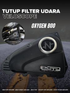 Veloscope Tutup Filter Udara Beat Esp Scoopy Esp Vario 110 Esp Model Velocity Donat Akrilik Detak