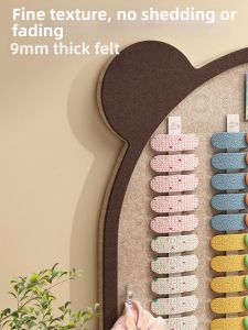 AMU·PIGGY | Hair Accessories Organizer Felt Board