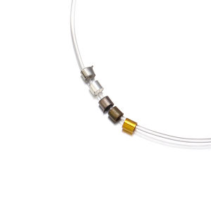 500 ชิ้น/ล็อต Stopper Spacer ลูกปัดทองแดงตําแหน่งหลอดลูกปัดรอบ CRIMP ลูกปัดสําหรับ DIY ผลการค้นหาเครื่องประดับอุปกรณ์เสริม