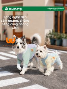 Touchdog | Áo Bảo Vệ Chống Nắng và Bụi cho Thú Cưng