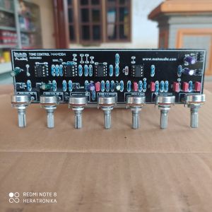 Tone Kontrol Karaoke  2 Mic Input Komponen High Grade A