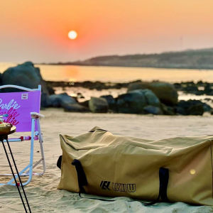 Large Capacity Outdoor Camping Picnic Equipment Storage Bag Waterproof Tent Card Lampshade Carry Pack Oxford Cloth Bag