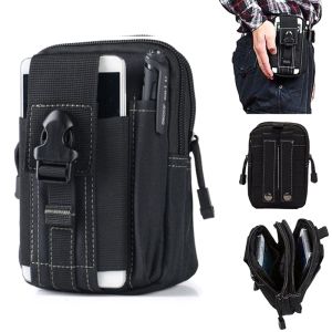 Outdoor Tactics Thunder Waist Bag Camouflage Multifunction Waterproof Belt Molle Pannier Bag Mens and Womens Mobile Phone Waist Bag EDC