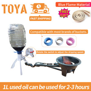 Used Oil Kalan Complete Set With Turbo Blower Fan Kalan De Mantika Bluish Flame