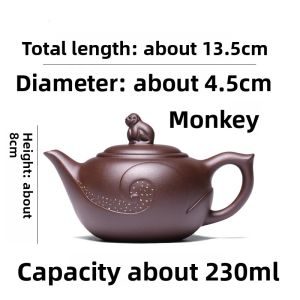 CANGHUTIANXIA | Handmade Purple Clay Tea Set Large Capacity