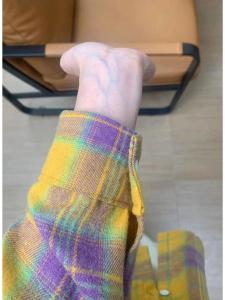 Discover the Perfect Female Slimming Top: Gingham Slimming Coat & Cute Pure Cotton Shirts