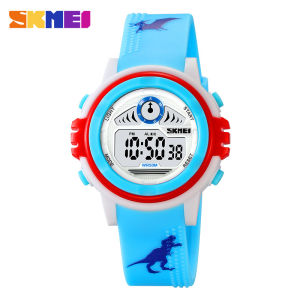 SKMEI Cute Cartoon LED Light Stopwatch Children Watch 50m Waterproof Kids Digital Wristwatches For Boys Girls Clock Alarm Clock 1451 1483 2157 2309