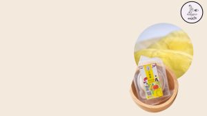 ไดฟูกุแม่สวิง 4 ชิ้น ทุเรียนไข่เค็ม ชิ้น 160 กรัม น้ำหนักรวม 320 มล