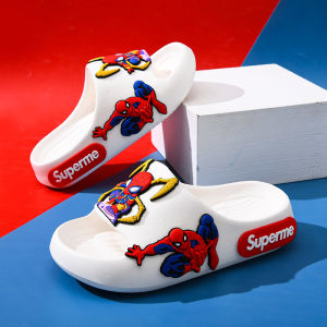 Machine Cat Childrens Slippers Boys Summer New Bathroom Anti-slip Soft Bottom Baby Indoor Home Boys Cartoon Style EVA Material