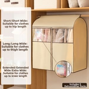 MAINUOJUJIA | Dustproof and Moistureproof Clothing Storage Bag