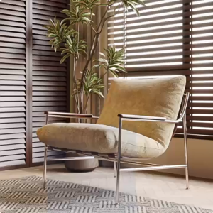 Ghế Ngả Lưng Hiện Đại Thiết Kế Thanh Lịch Cho Phòng Khách Và Phòng Chờ