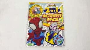 Marvel Spidey & His Amazing Friends 2 In 1 Activity Pack For Kids