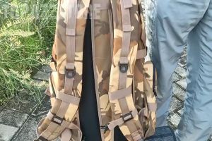 Tas Army Tactical Loreng Gurun Ransel Punggung Pria Tentara TNI Militer - Bahan TNI Standart, Water Repellent, Jahitan Rapi, Dan Kepala Resleting YKK (Produk Lokal)