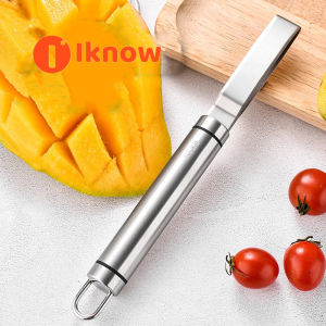 Tôi biết xoài corer xoài corer trái cây Splitter corer Dicer Đồ lấy lõi trái cây Dụng cụ nhổ xoài Peeler vật liệu thép không gỉ trái cây phụ kiện