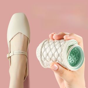 LINGMIAO | พื้นรองเท้าสุภาพสตรี บางเบา ระบายอากาศได้ ป้องกันกลิ่น