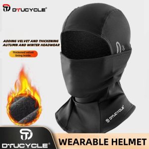Outdoor Sports Warm Headgear for Winter Thickened and Fleece-Lined Face Mask for Men and Women Suitable for Motorcycle Bicycle Skiing and Cycling Neck Warmer