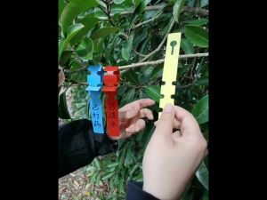 100Pcs Wrap Around Tree Tags Adjustable Waterproof Plant Tags Nursery Tags for Plants Garden
