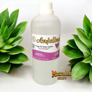 Minyak pijat aroma passion fruit dengan minyak zaitun 1 liter Anjelina.