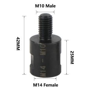 Corrosion Resistant Angle Grinder Adapter M10 M14 5/8-11 Thread Screw Connector for Cutting Polishing Grinding Work